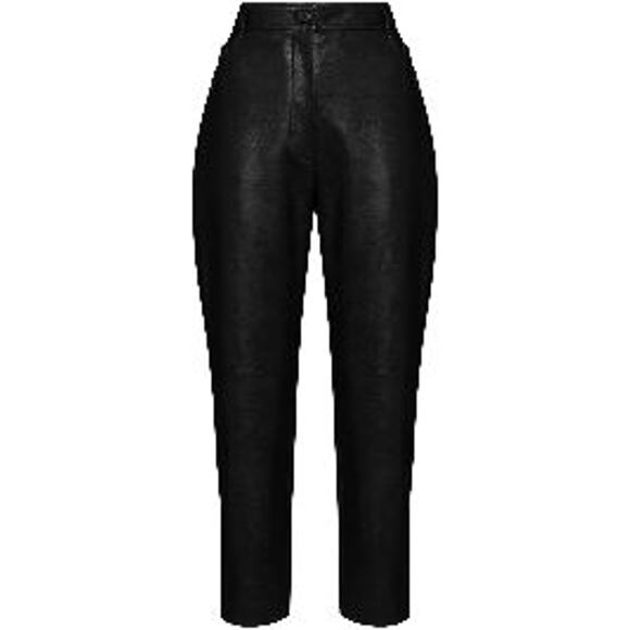 Stella McCartney Pants - Stella Mccartney Sleek Black Hailey Cropped Trousers Size 36 EU / US 4